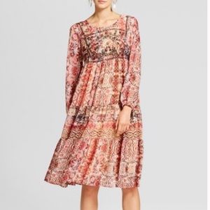 Bohemian midi dress